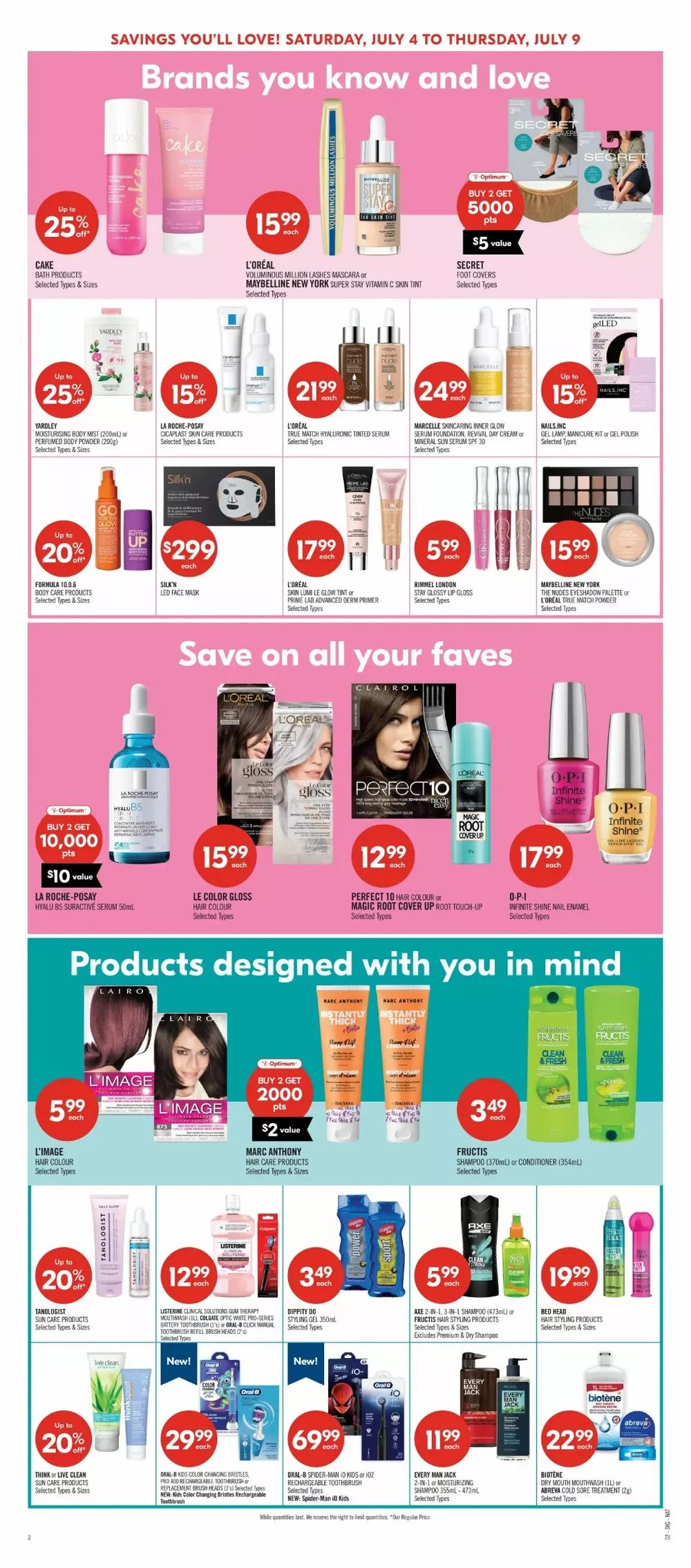 shoppers drug mart flyer july 4 9 14 49981247