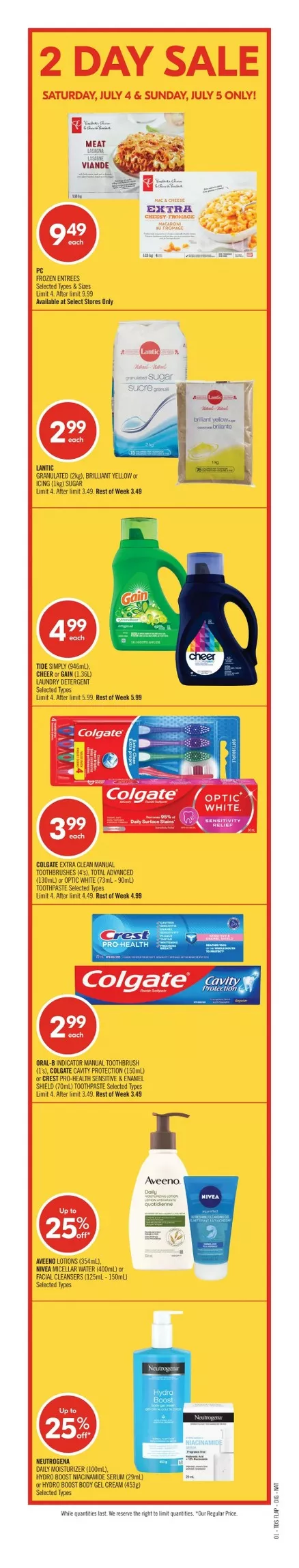 shoppers drug mart flyer july 4 9 1 46601016