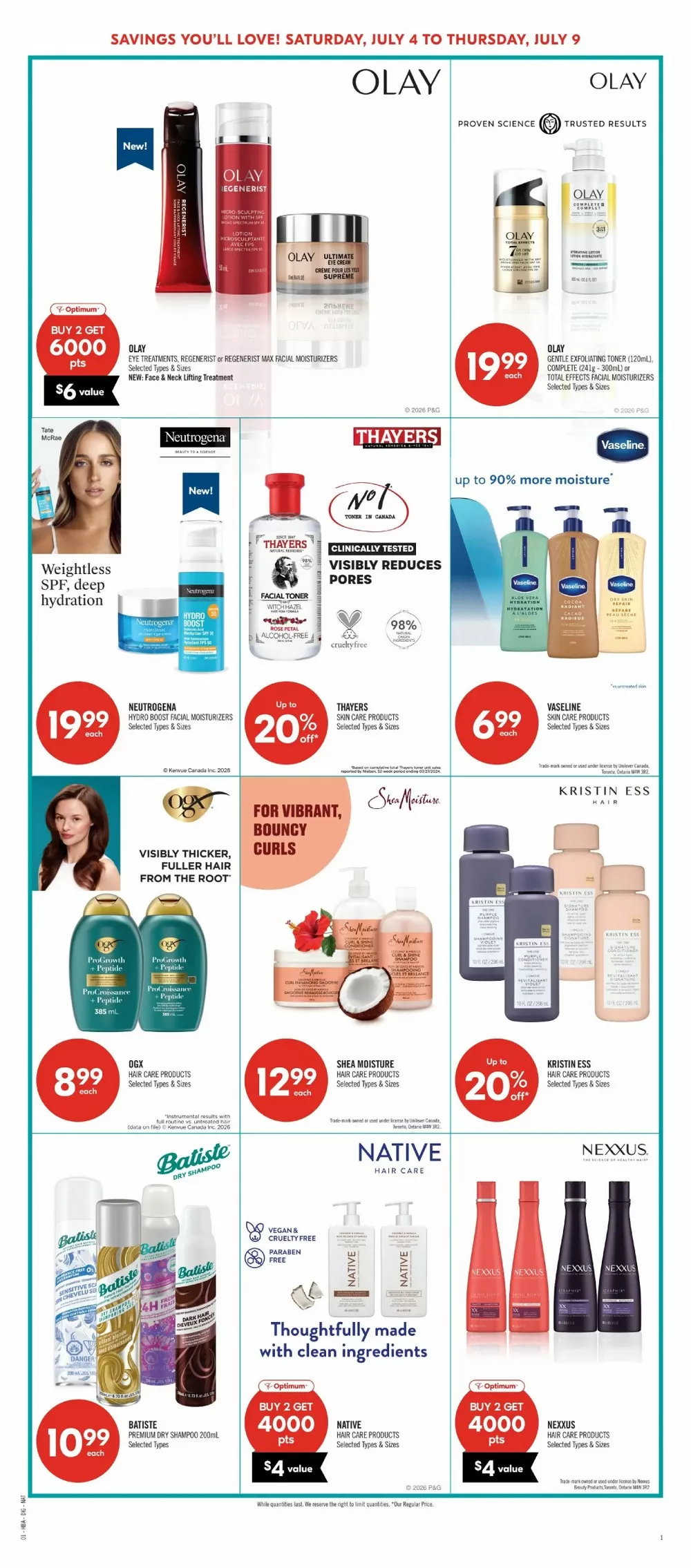 shoppers drug mart flyer july 4 9 9 03863479