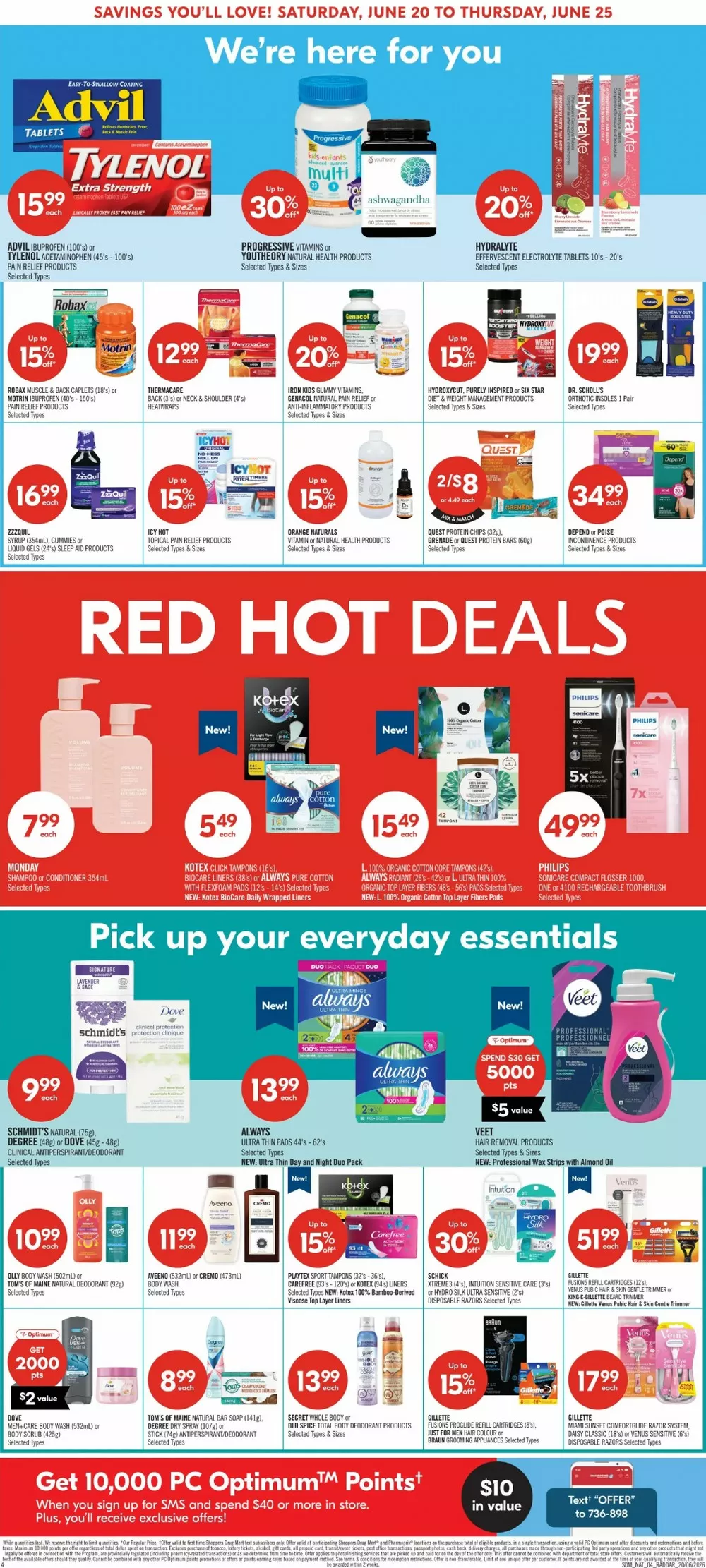 shoppers drug mart flyer june 20 25 11 06651514