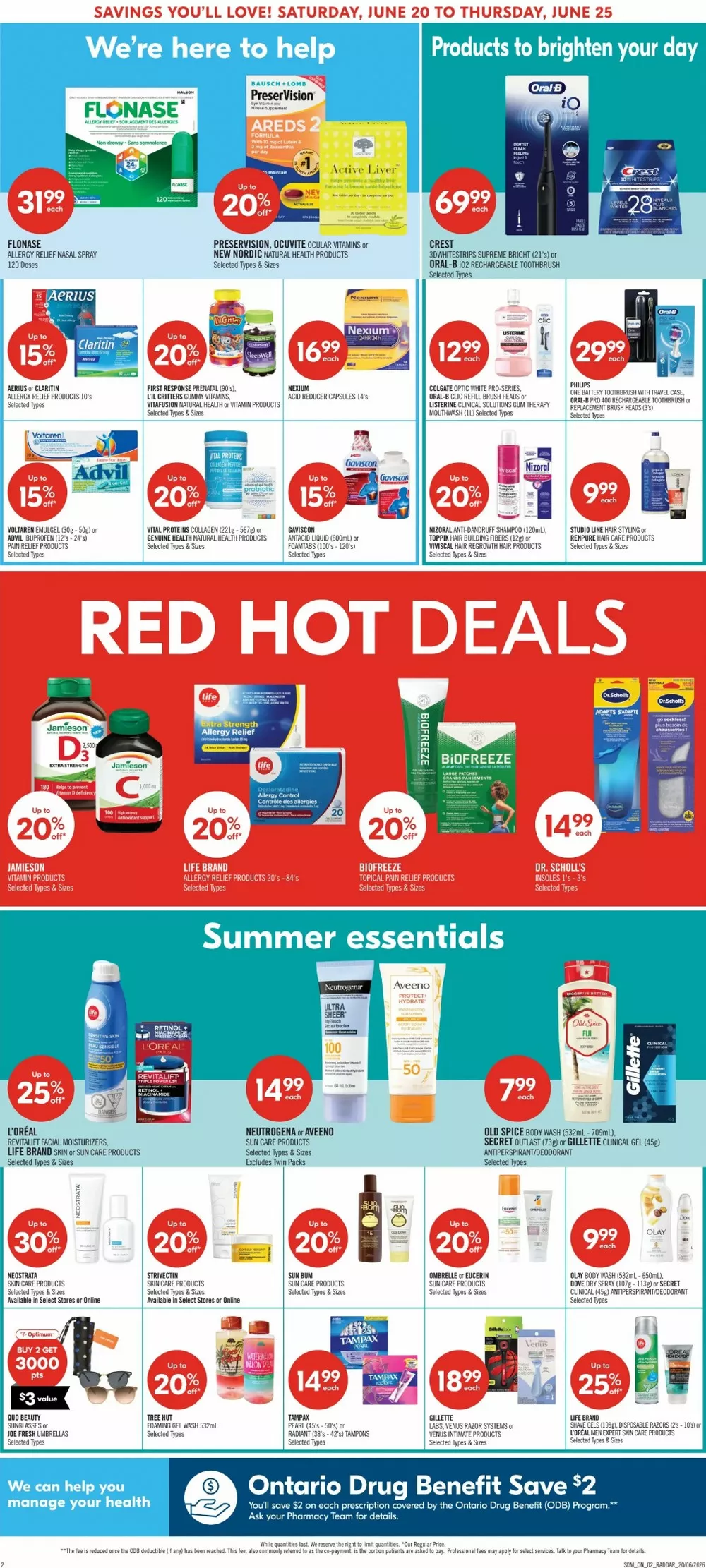 shoppers drug mart flyer june 20 25 6 21822197