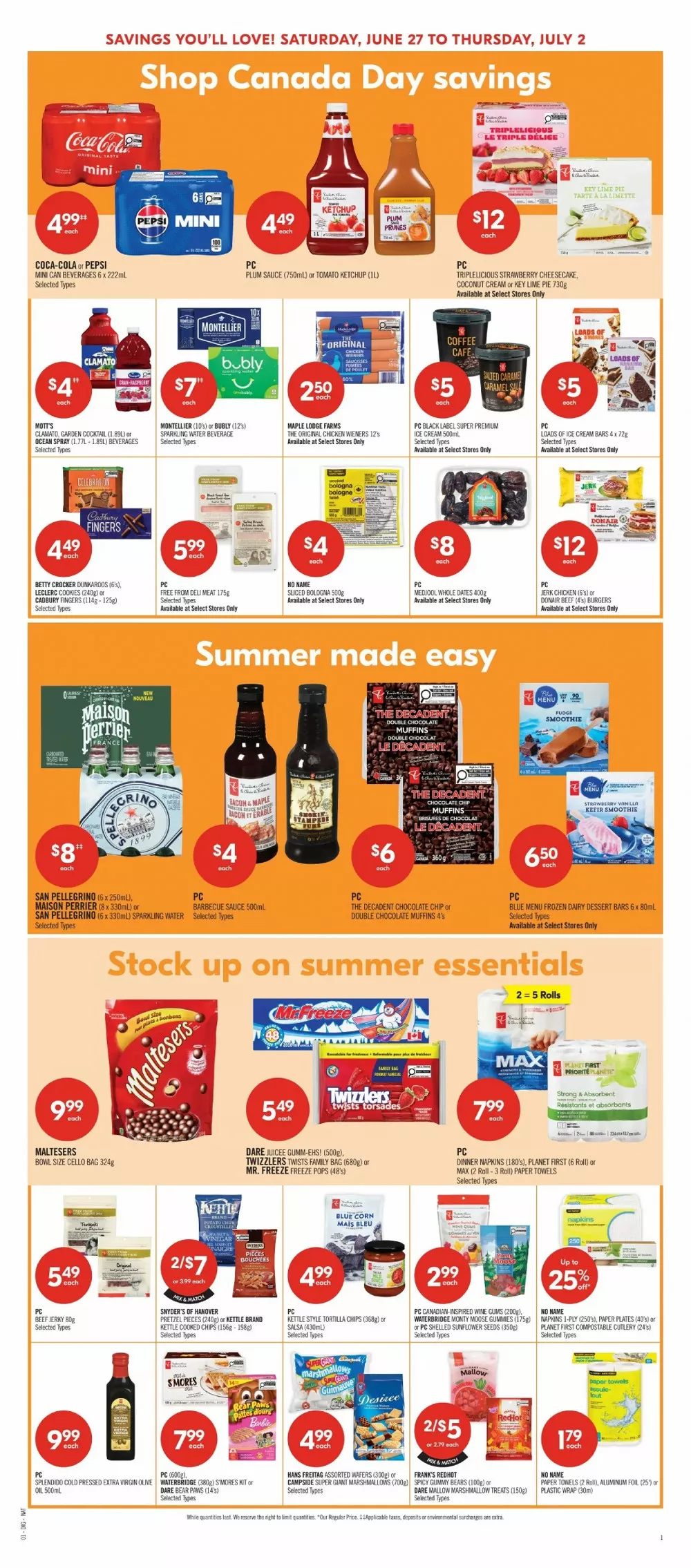 shoppers drug mart flyer june 27 july 2 11 50641462