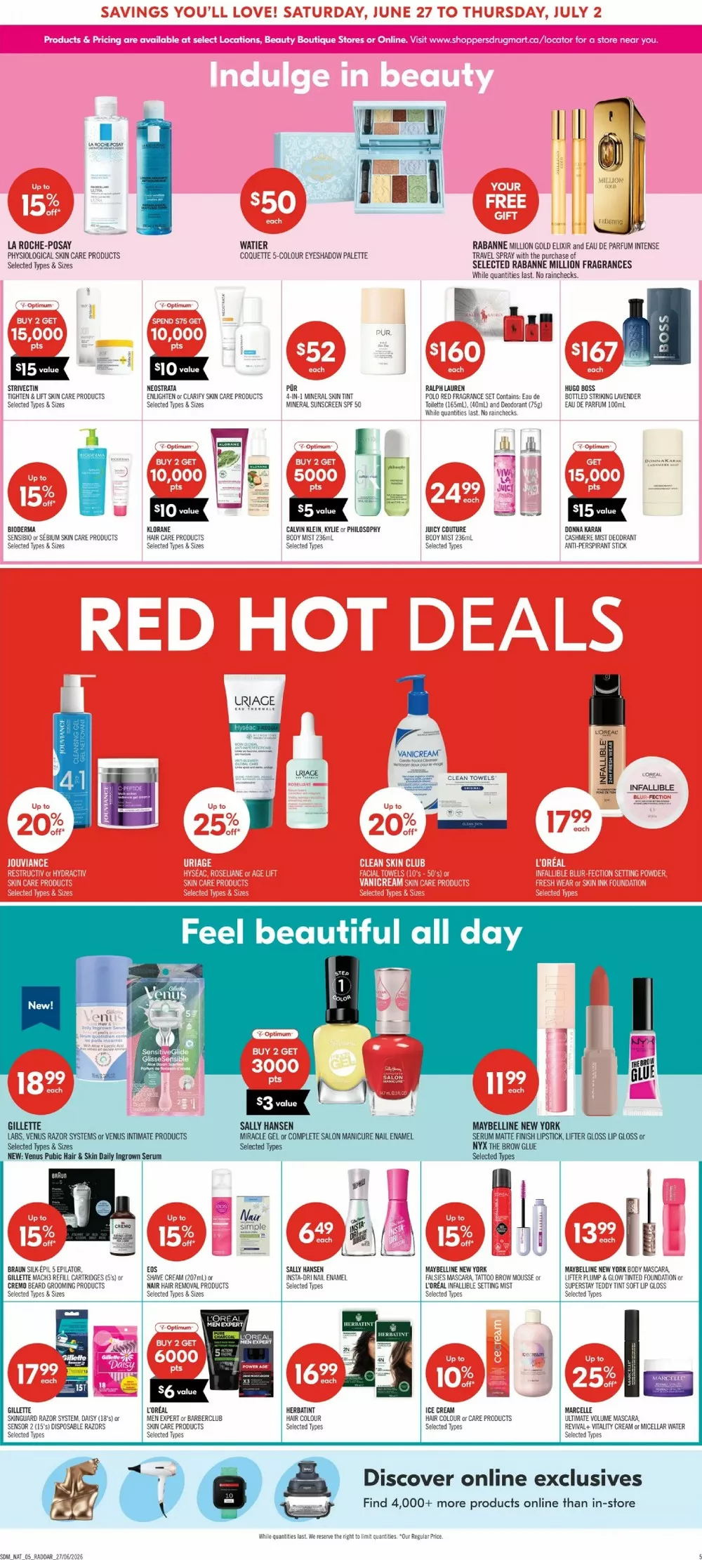 shoppers drug mart flyer june 27 july 2 14 30534386