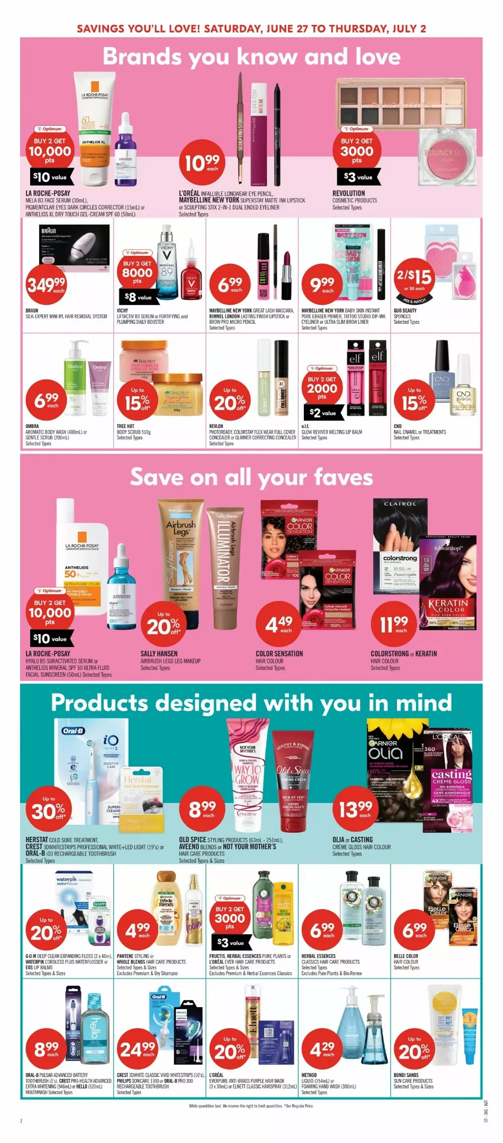 shoppers drug mart flyer june 27 july 2 16 32694478