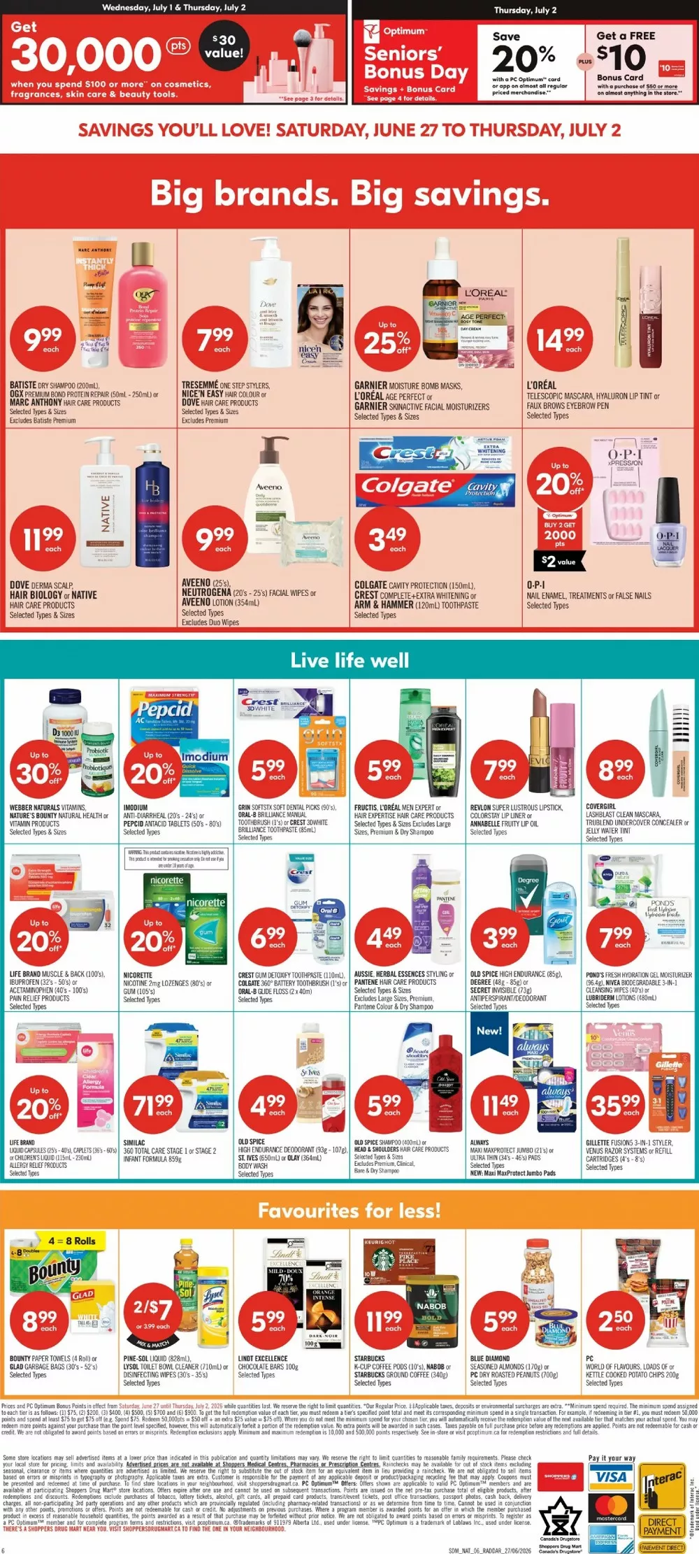 shoppers drug mart flyer june 27 july 2 18 44559532