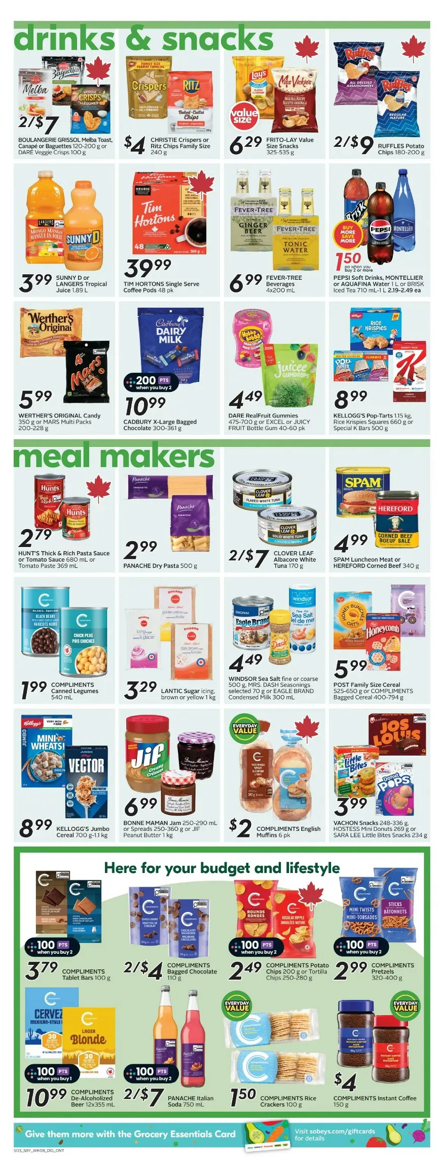 sobeys flyer on june 18 24 11 64068733
