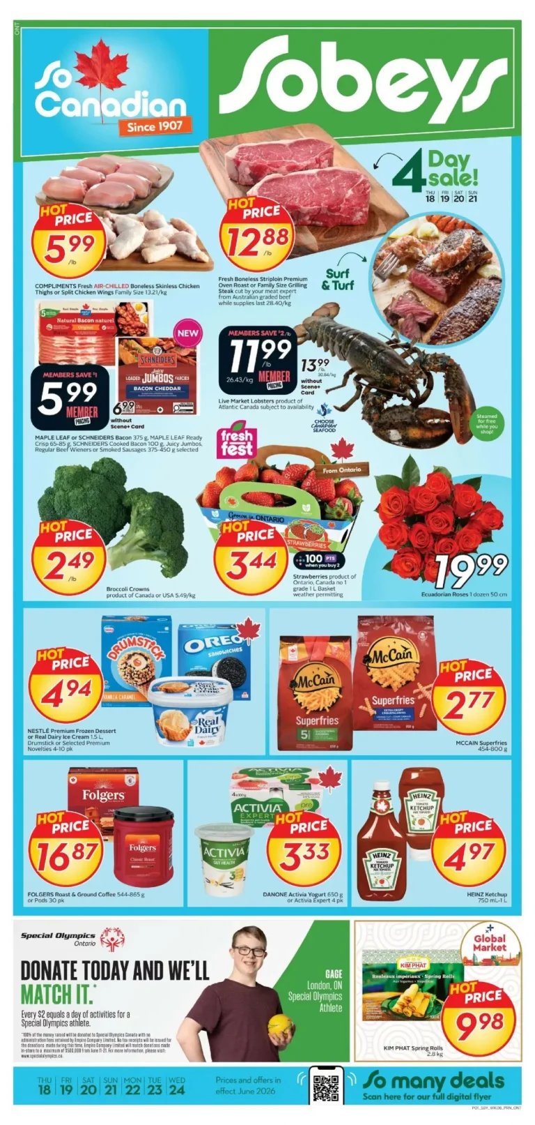 sobeys flyer on week-25