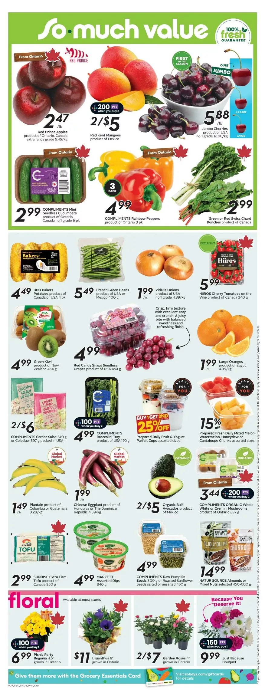 sobeys flyer on june 18 24 7 94393312