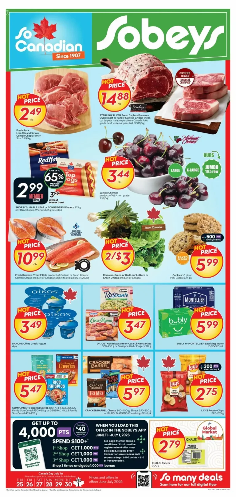 FlyerSeek 8 sobeys flyer on week-26