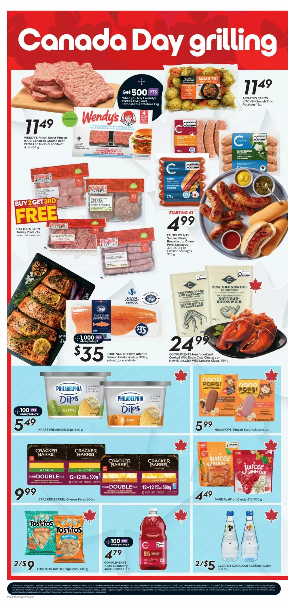 sobeys flyer ont june 25 july 1 5 47572891