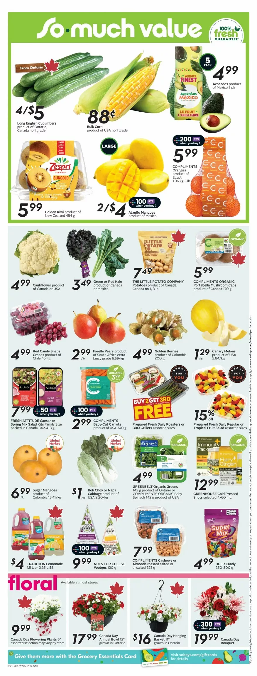 sobeys flyer ont june 25 july 1 7 36389009