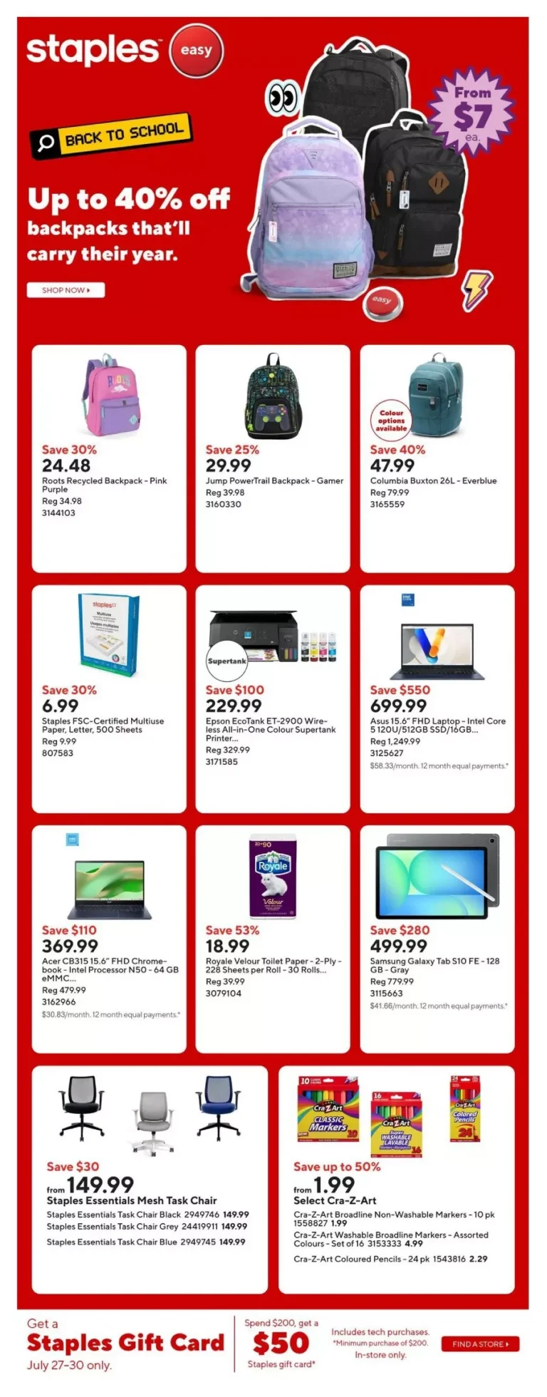 staples flyer week-30