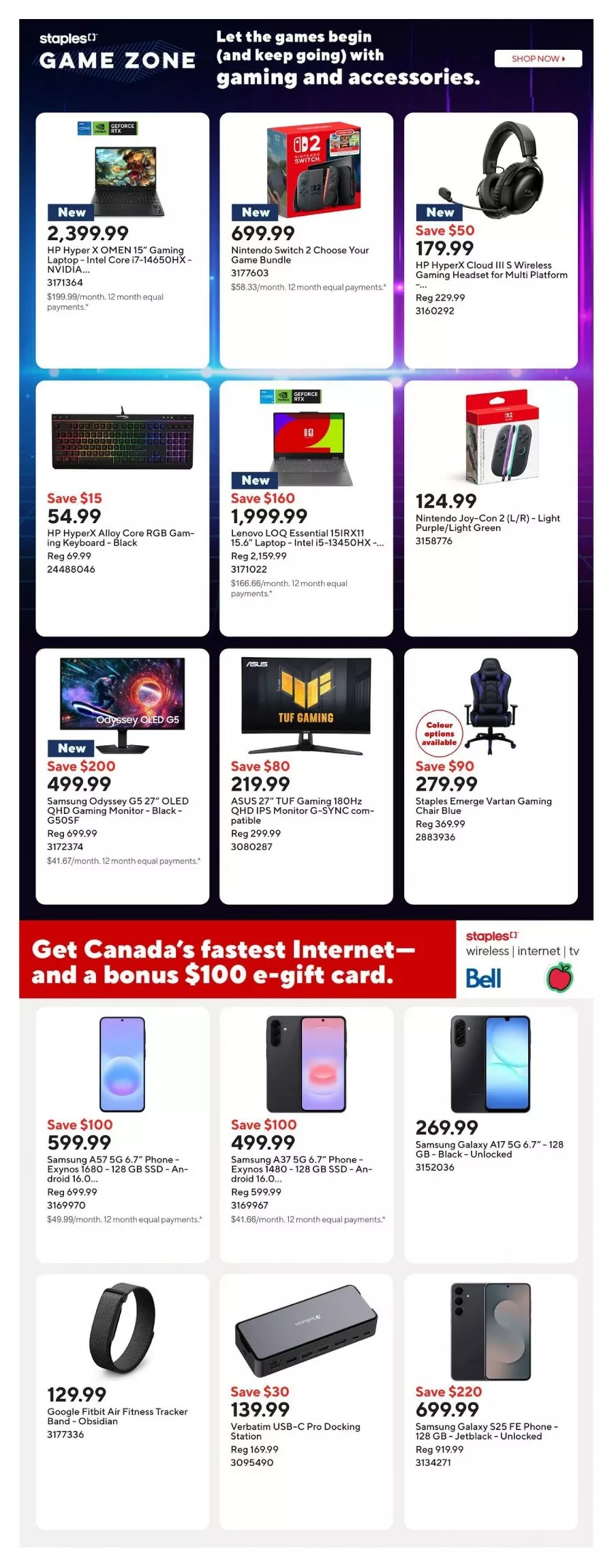 staples flyer july 24 30 13