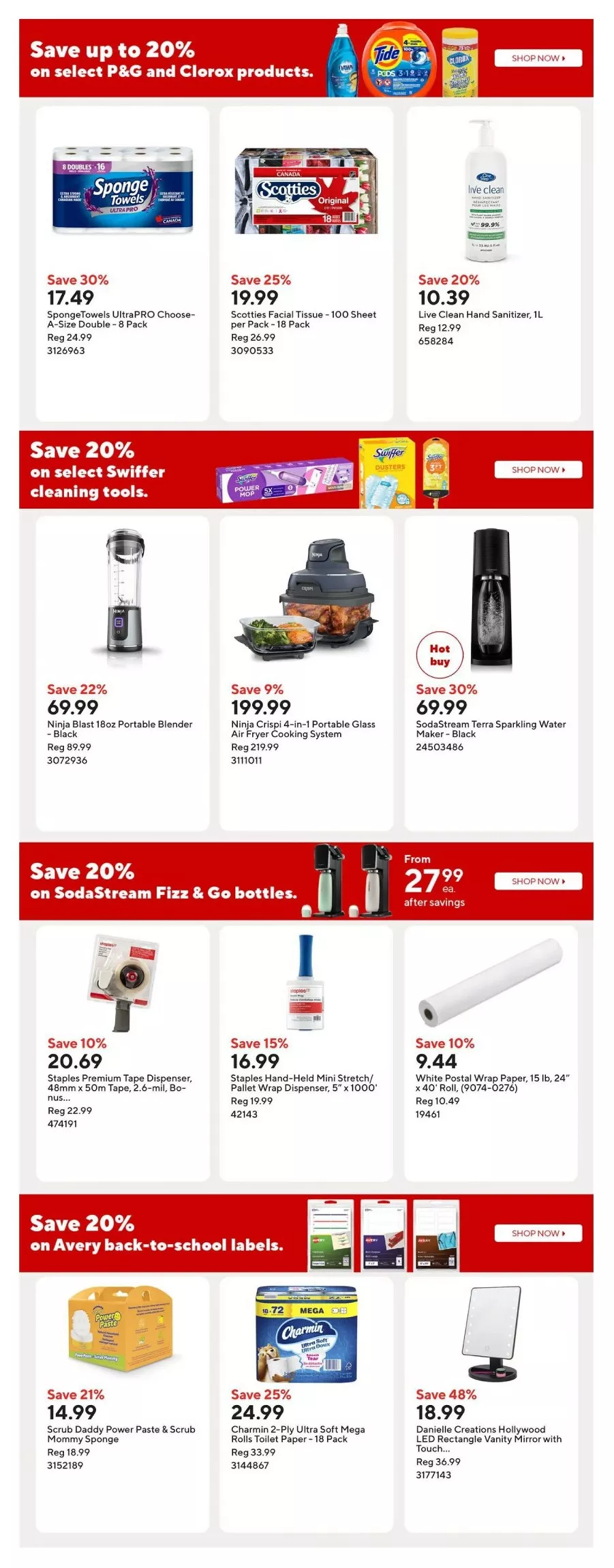 staples flyer july 24 30 9
