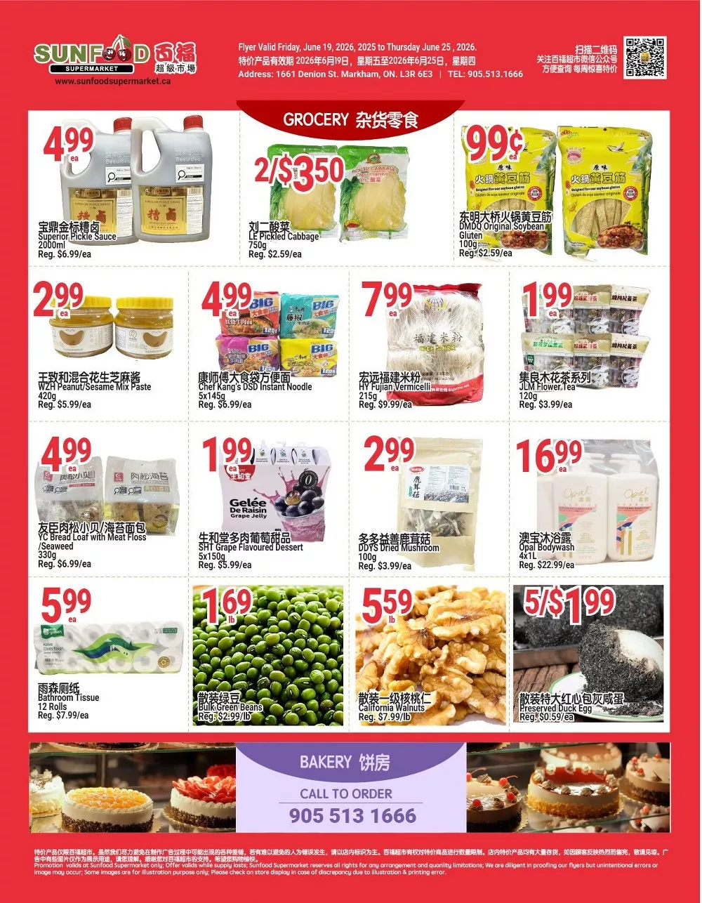 sunfood supermarket flyer june 19 25 2
