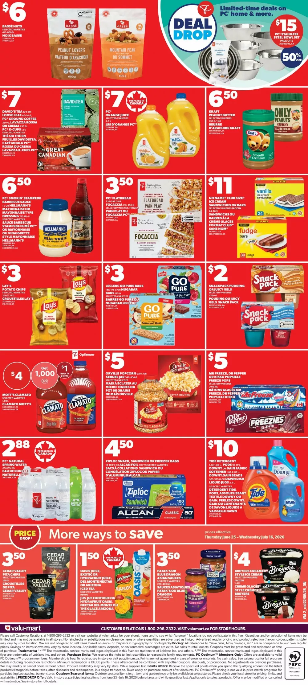 valu mart flyer june 25 july 1 3
