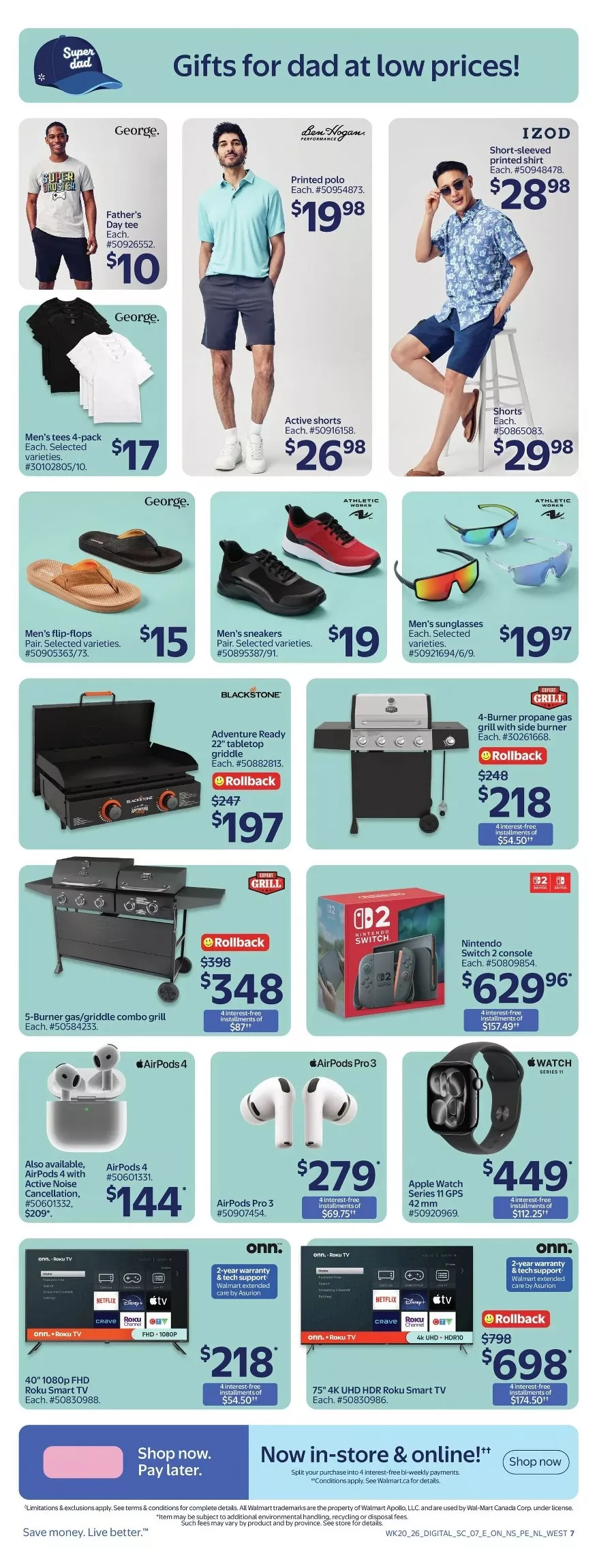 walmart flyer june 11 17 10