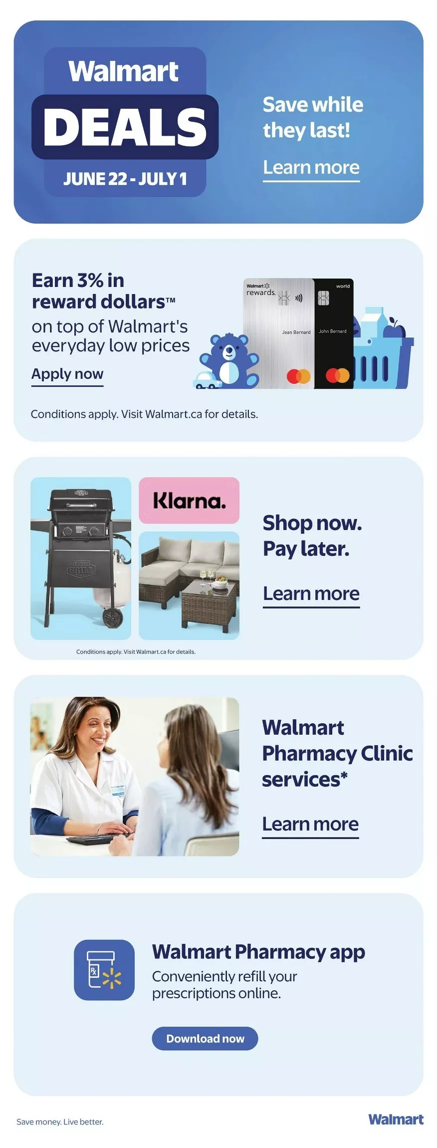 walmart flyer june 25 july 1 17