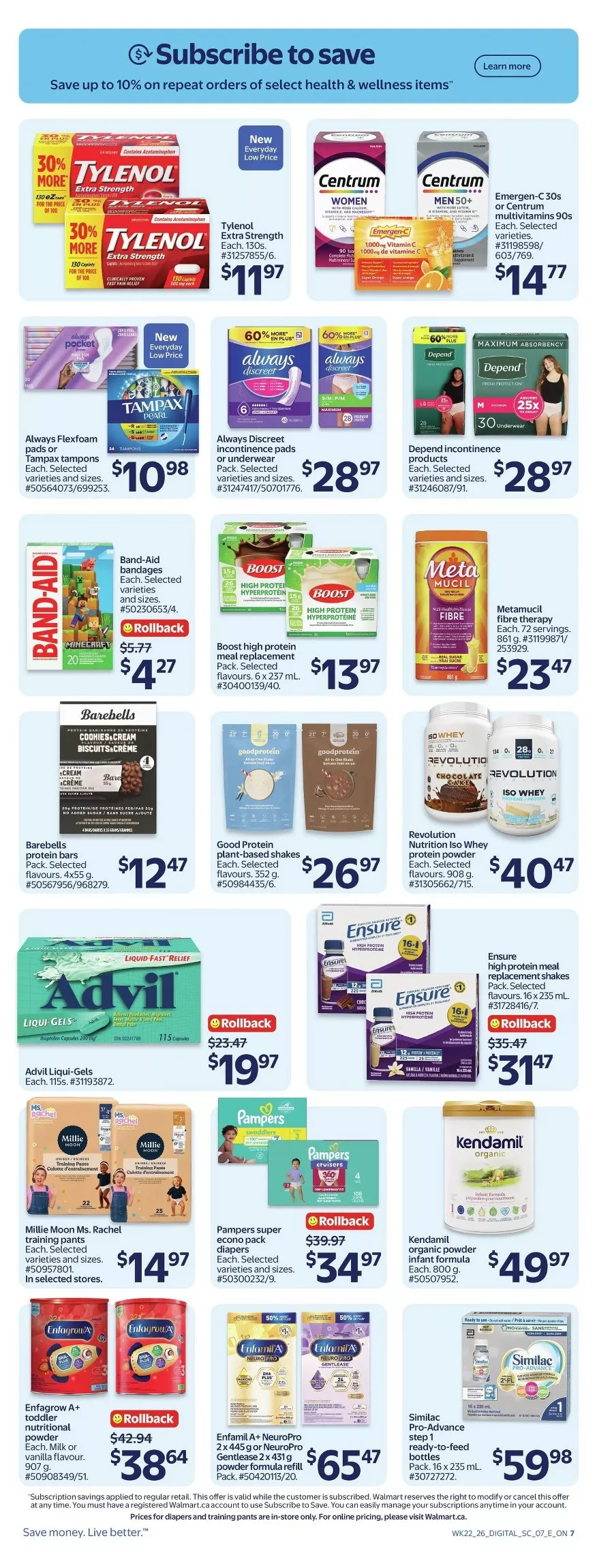 walmart flyer june 25 july 1 8
