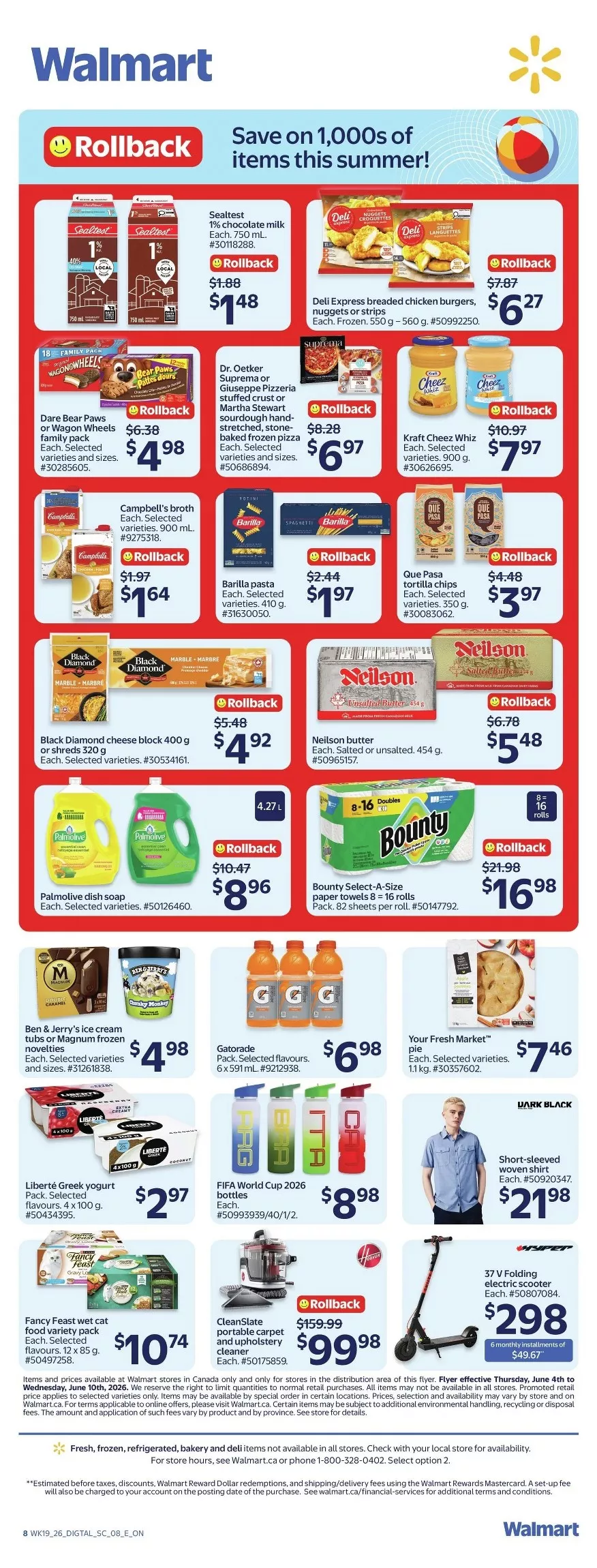 walmart flyer june 4 10 2