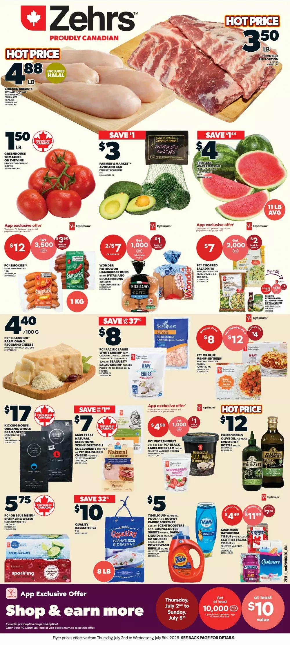 Zehrs Flyer Canada July 9 - July 15, 2026 1 zehrs flyer week-27