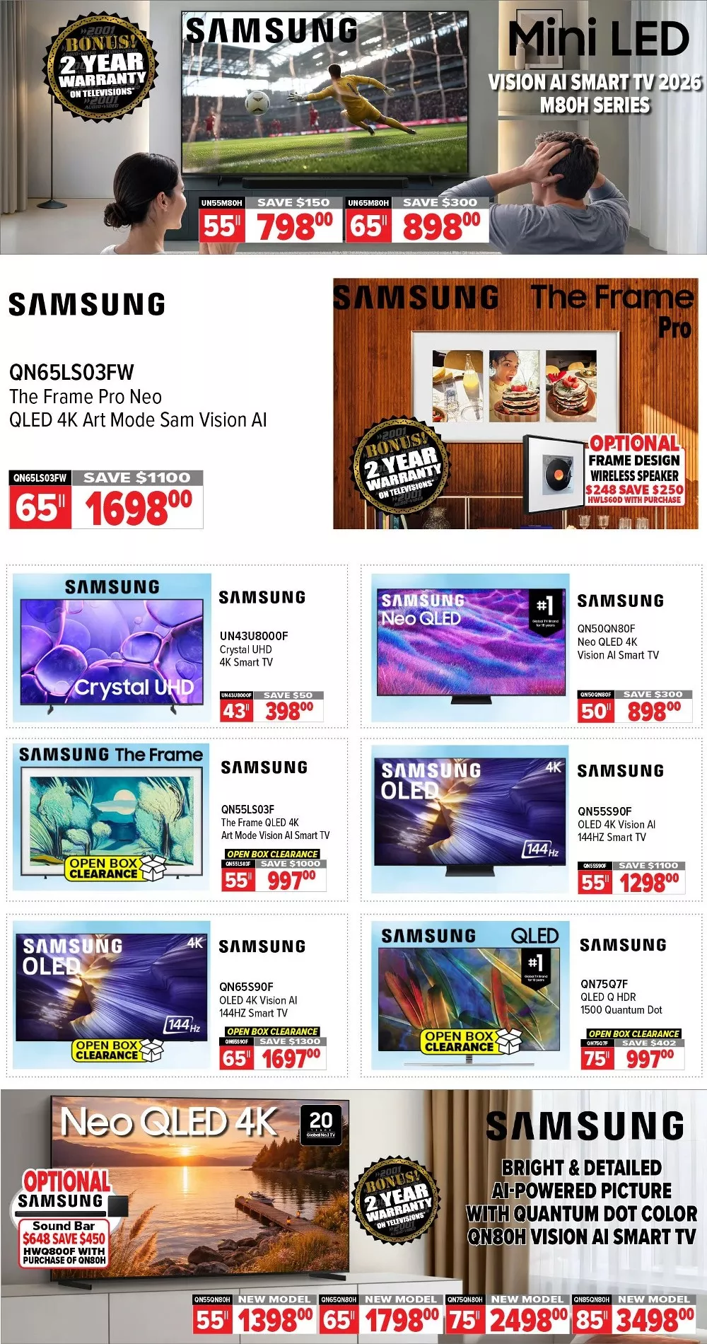 2001 Audio Video Flyer 24 July - 30 July, 2026 2 2001 audio video flyer july 17 23 2