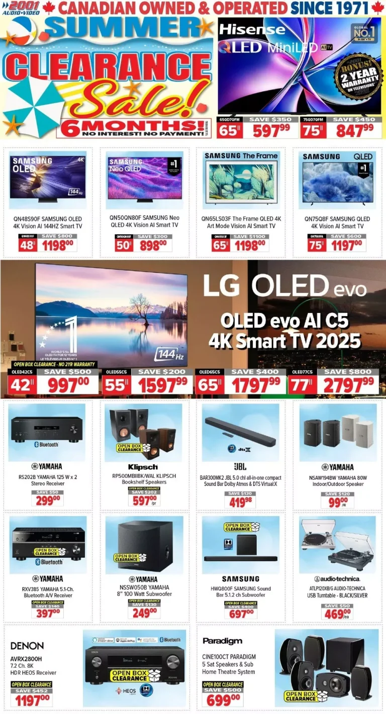 2001 audio video flyer week-30