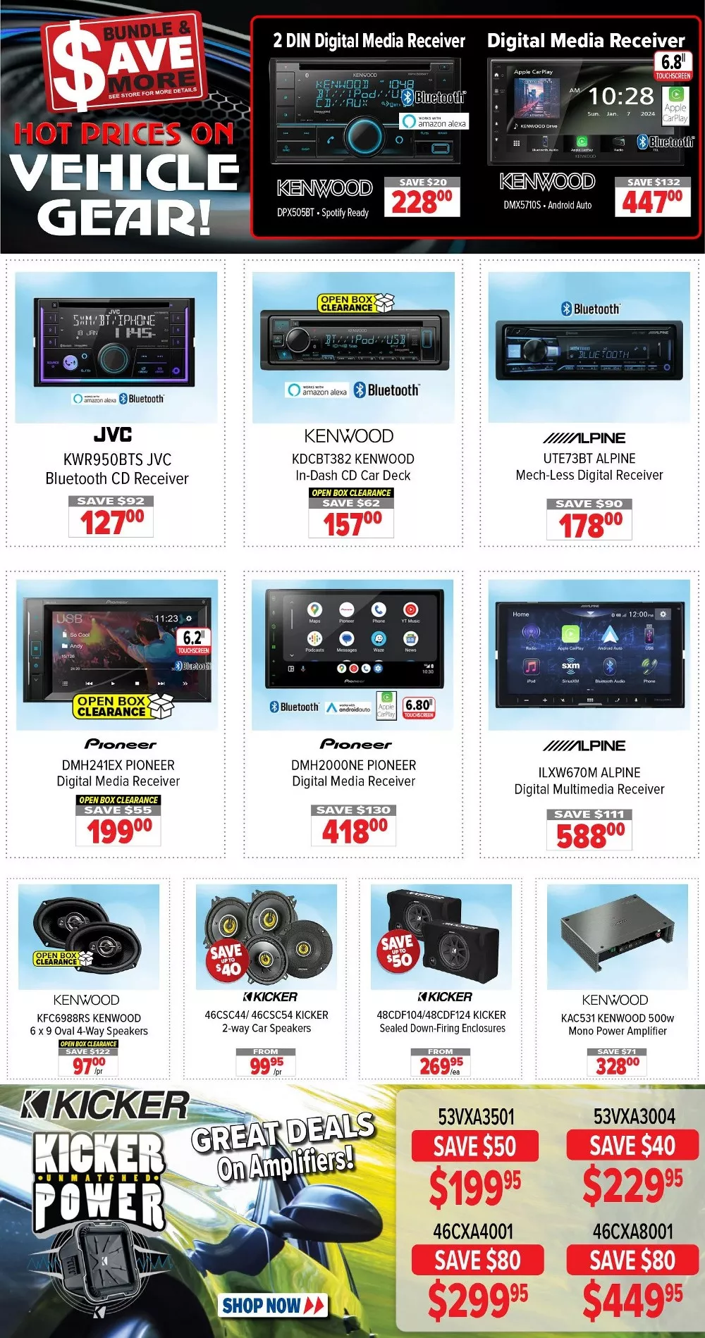 2001 audio video flyer july 31 august 6 13