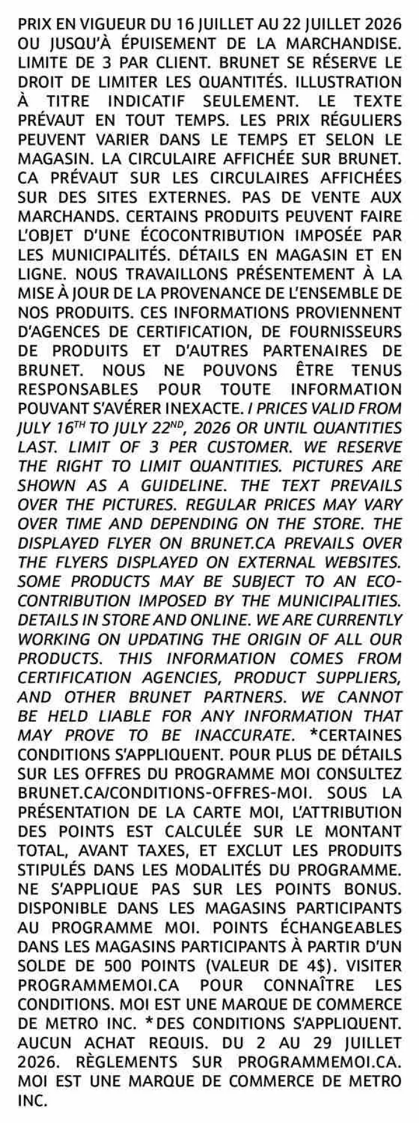 brunet flyer july 16 22 13 00509269
