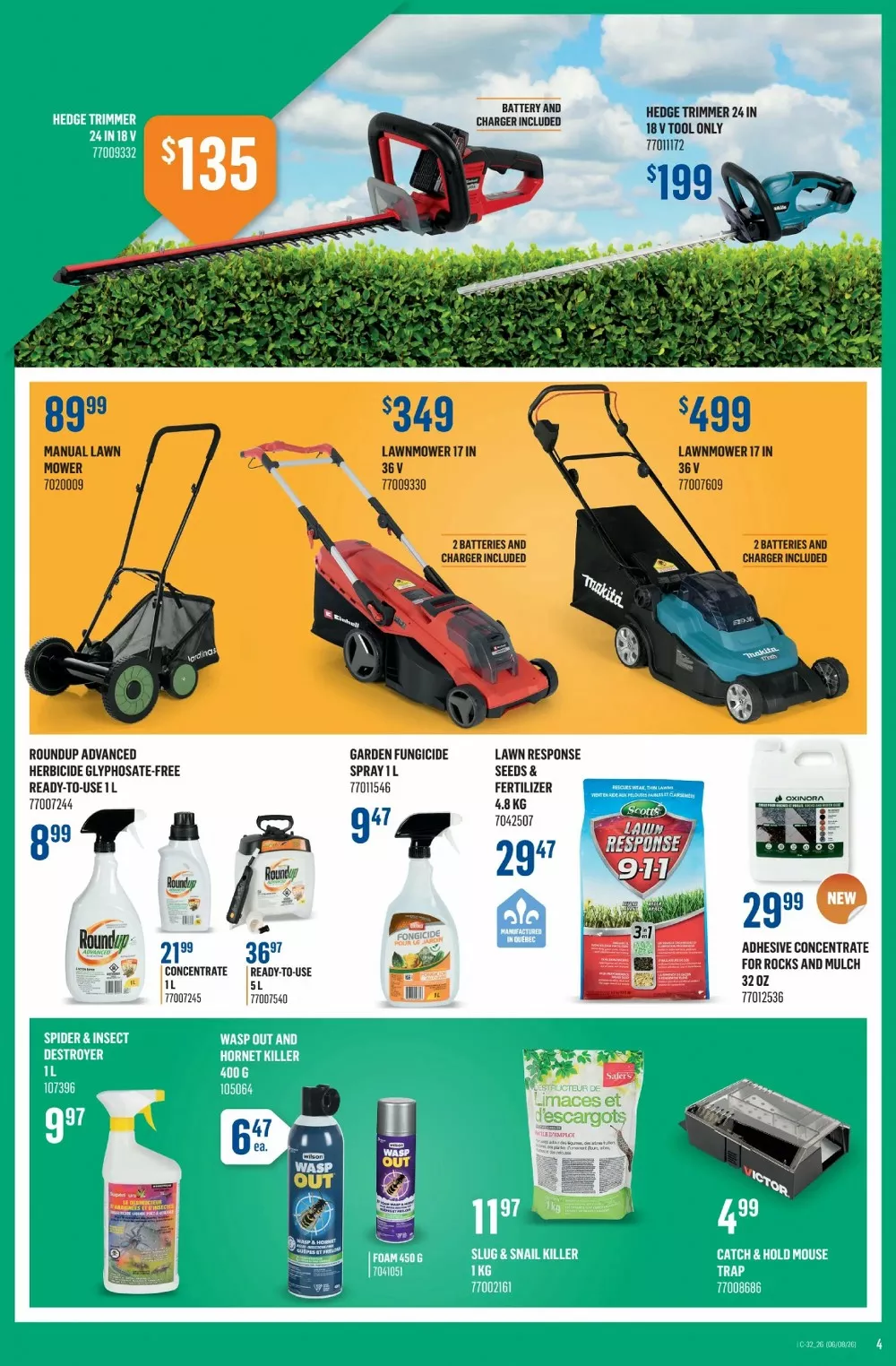 Canac Flyer New August 20 - August 26, 2026 4 canac flyer week 32 4