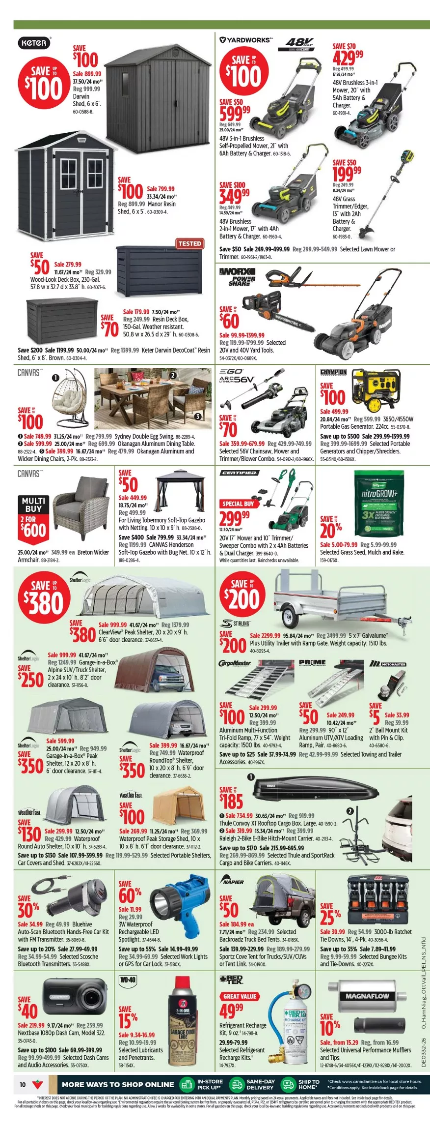 canadian tire flyer august 6 12 10 41910702