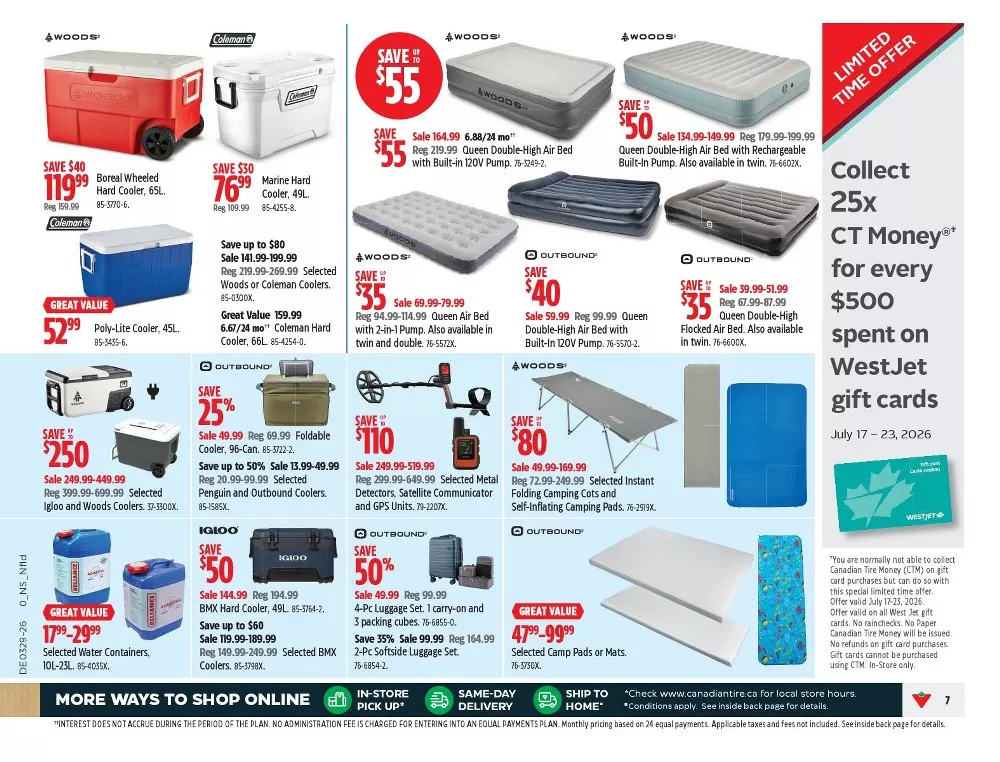 canadian tire flyer july 16 22 7 14249494