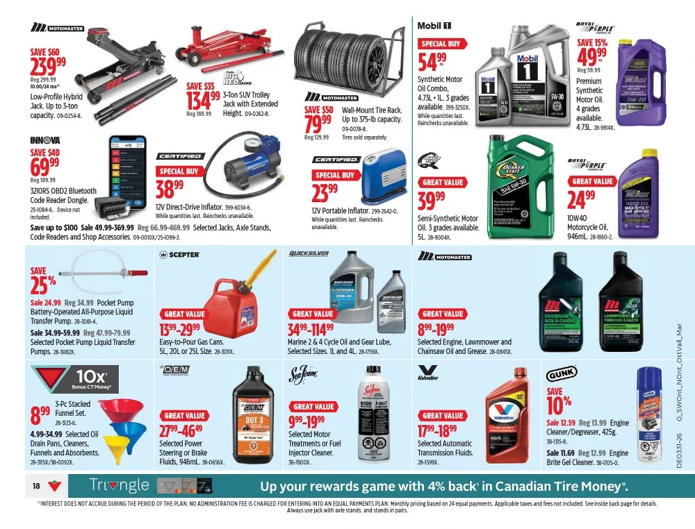 canadian tire flyer july 30 august 5 18 96504690