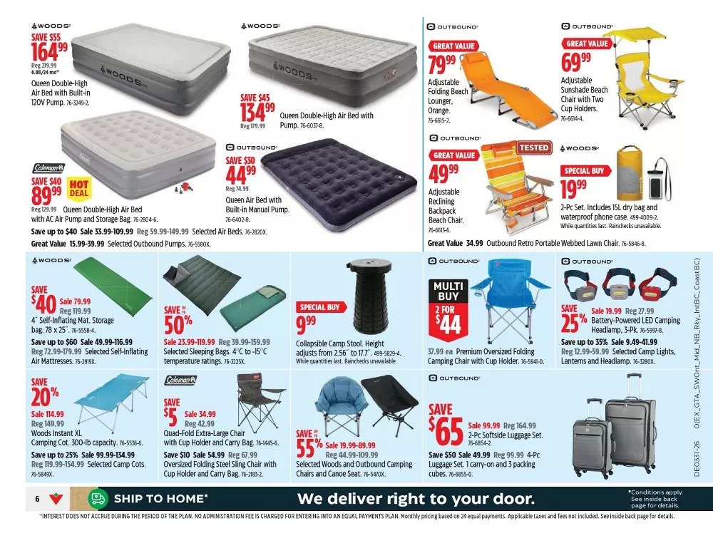 canadian tire flyer july 30 august 5 6 12141073