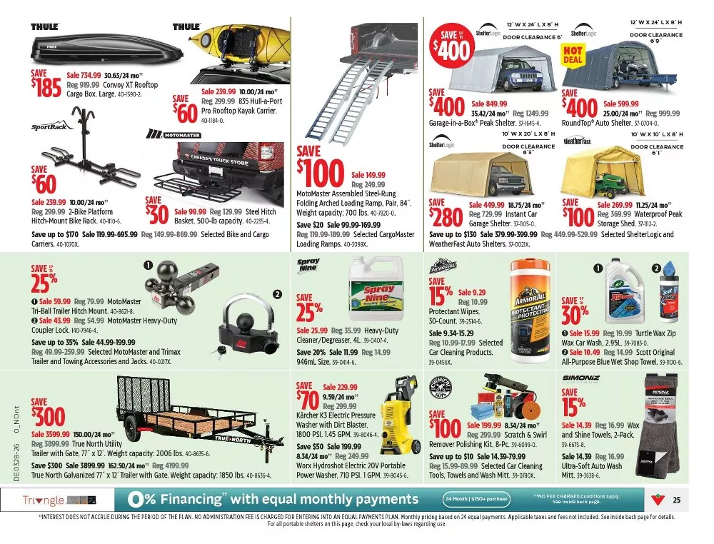 canadian tire flyer july 9 15 25