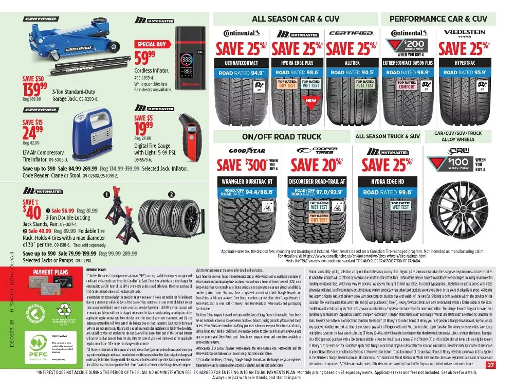 canadian tire flyer july 9 15 27