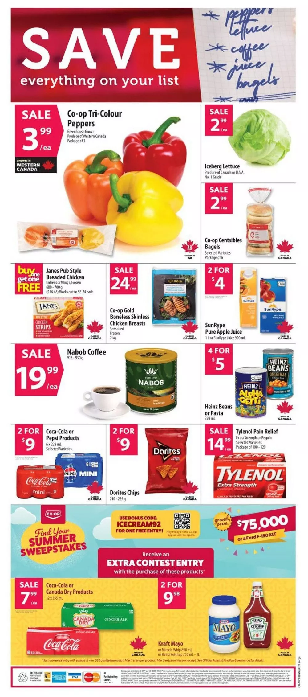 co op flyer july 9 15 2