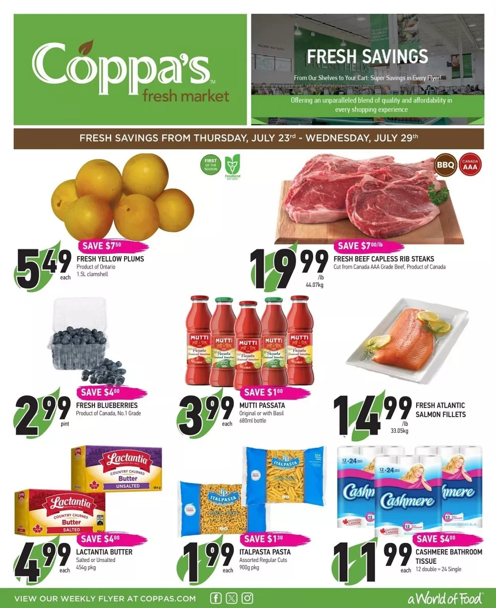 coppa's flyer week-30