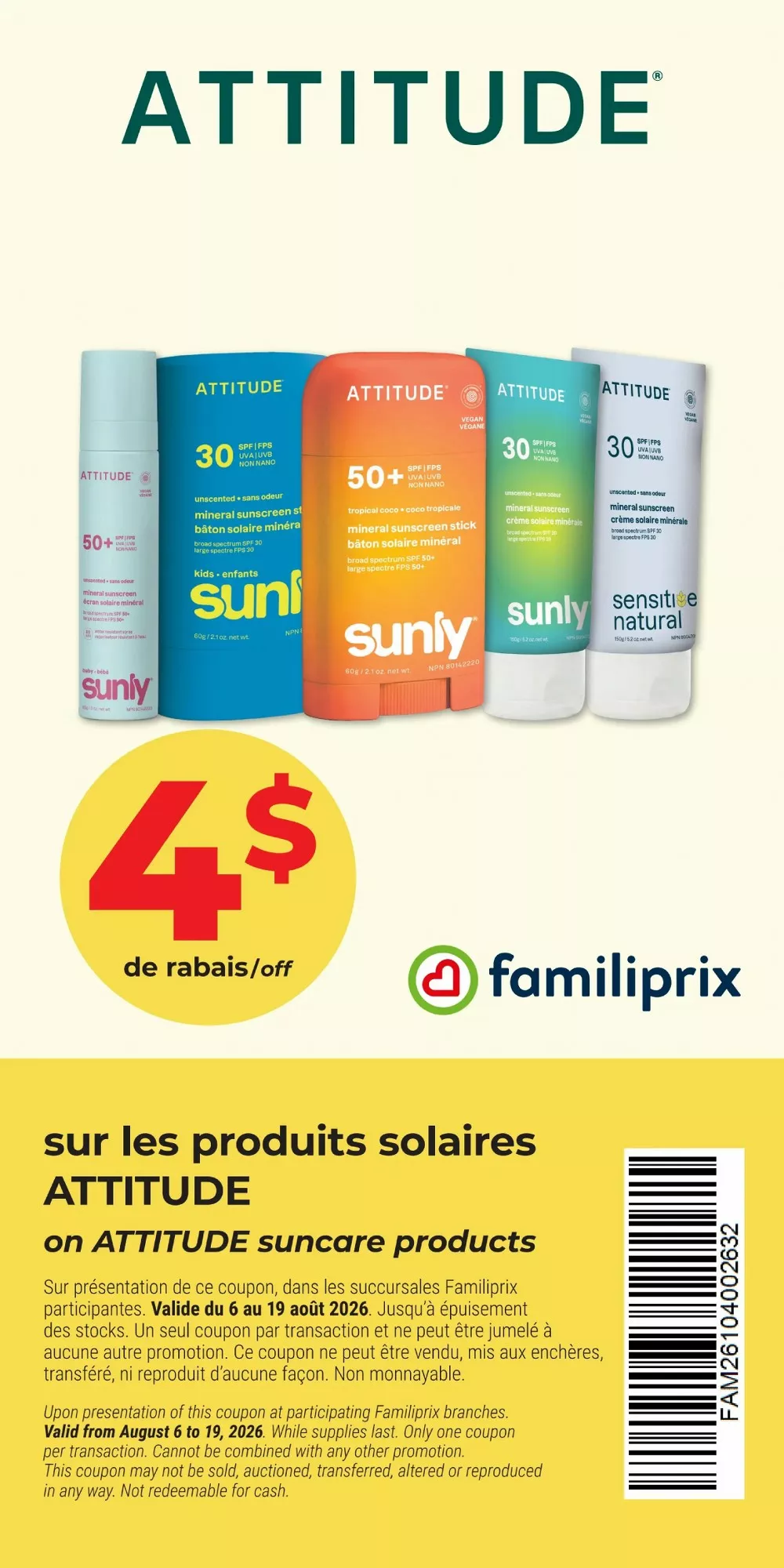 familiprix flyer august 6 12 3 64757171