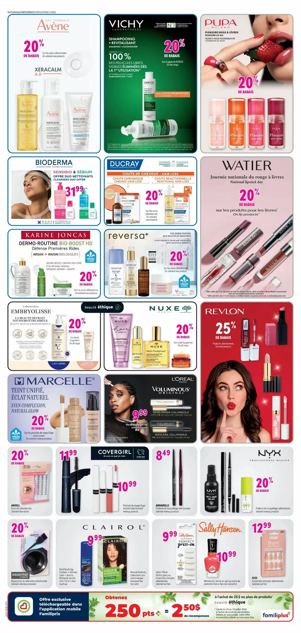 familiprix flyer july 23 29 5 98377138