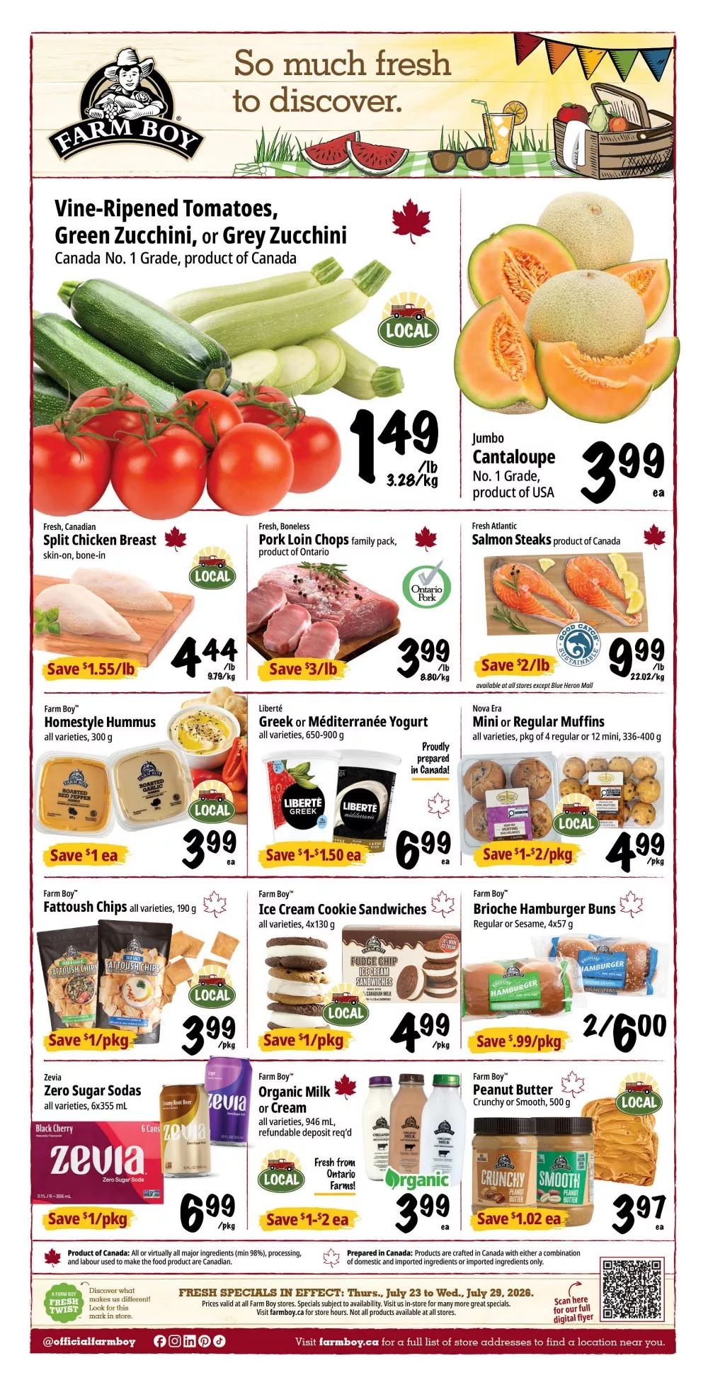 Farm Boy Flyer 30 July - 5 August, 2026 1 farmboy flyer week-30
