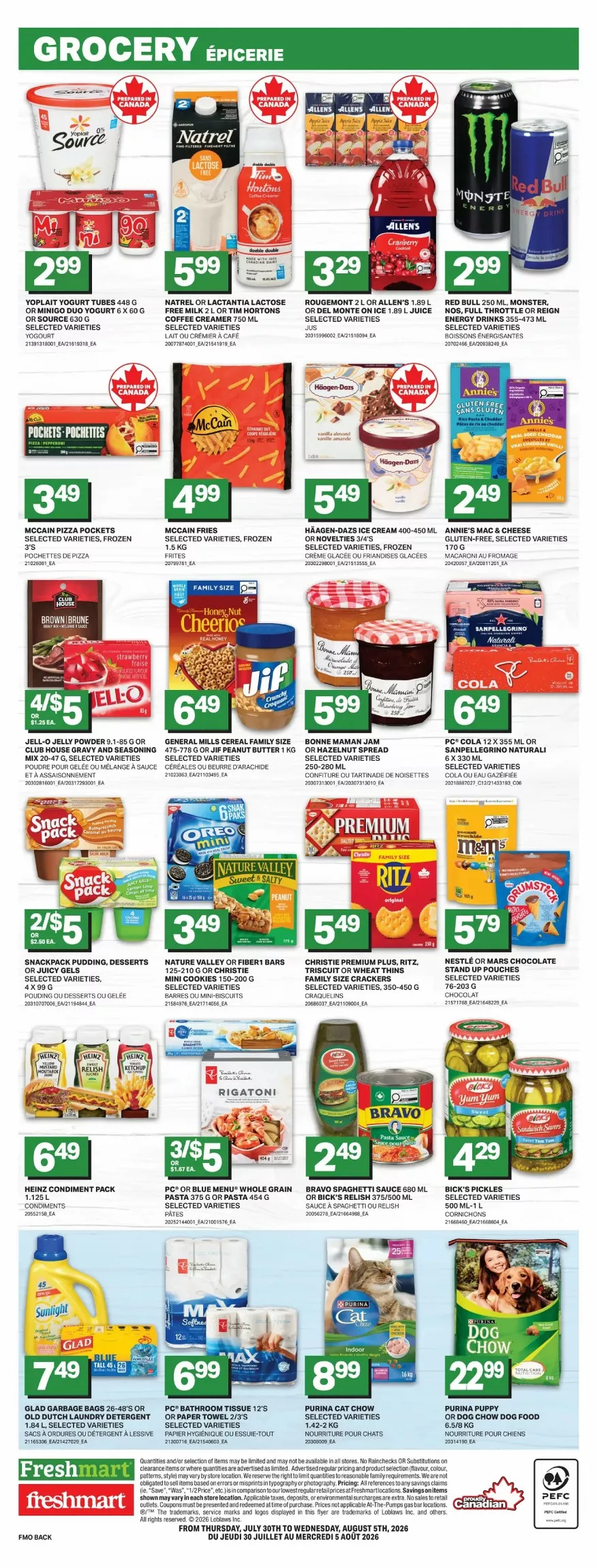 freshmart flyer august 6 12 4