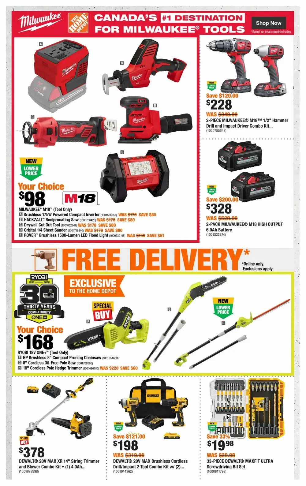 home depot flyer august 6 12 3 46924252