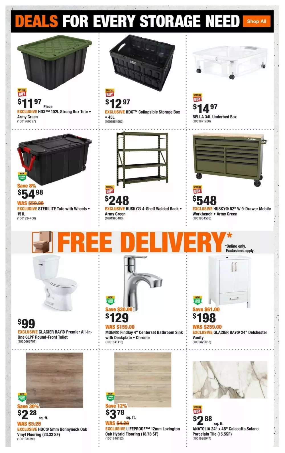 home depot flyer august 6 12 4 21212599