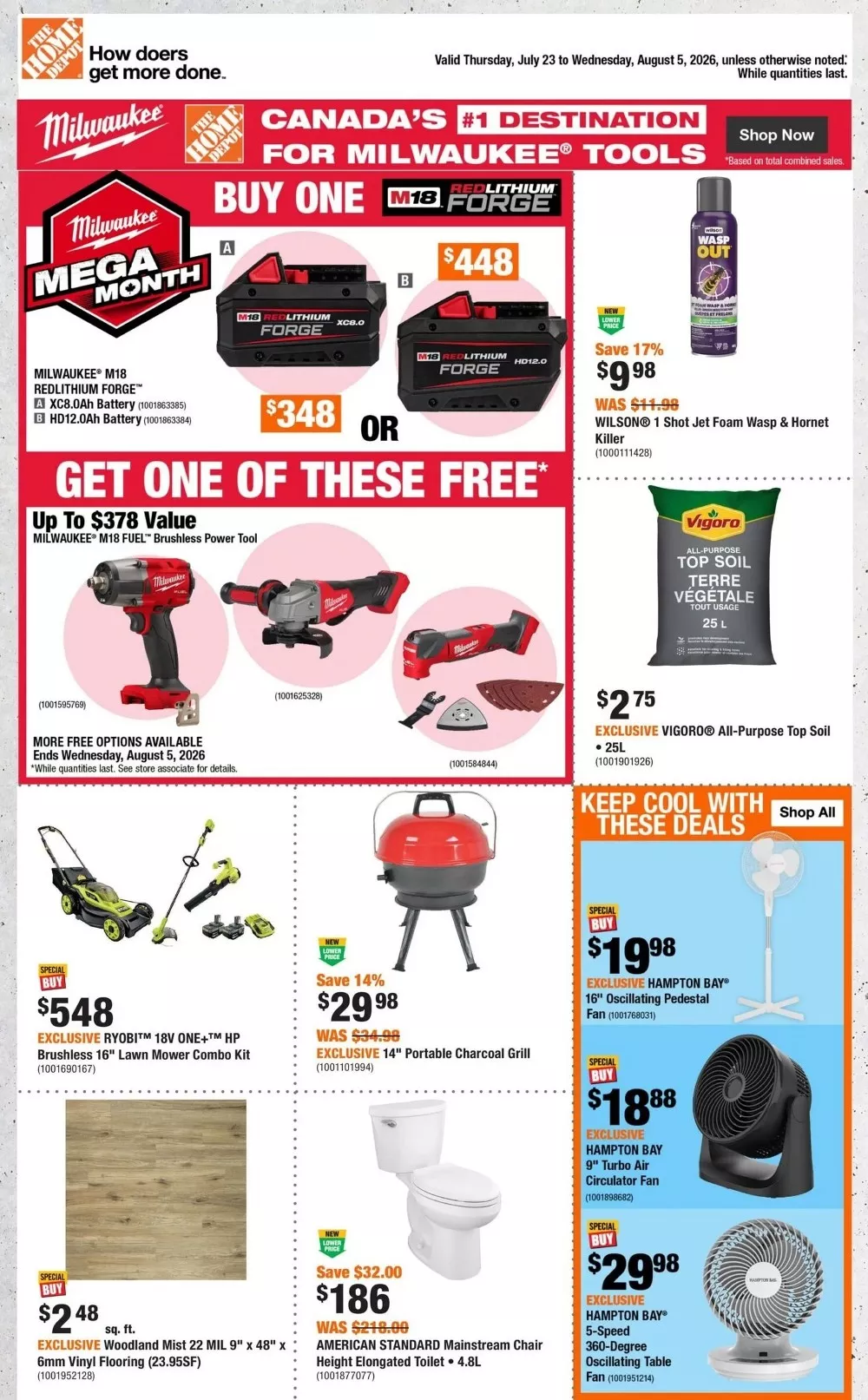 Home Depot Flyer Canada July 30 - August 5, 2026 1 home depot flyer week-30