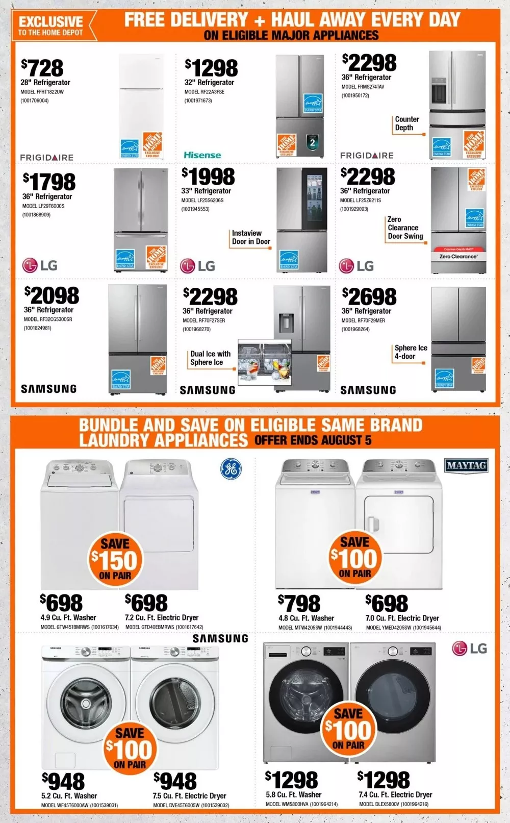 home depot flyer july 23 29 5