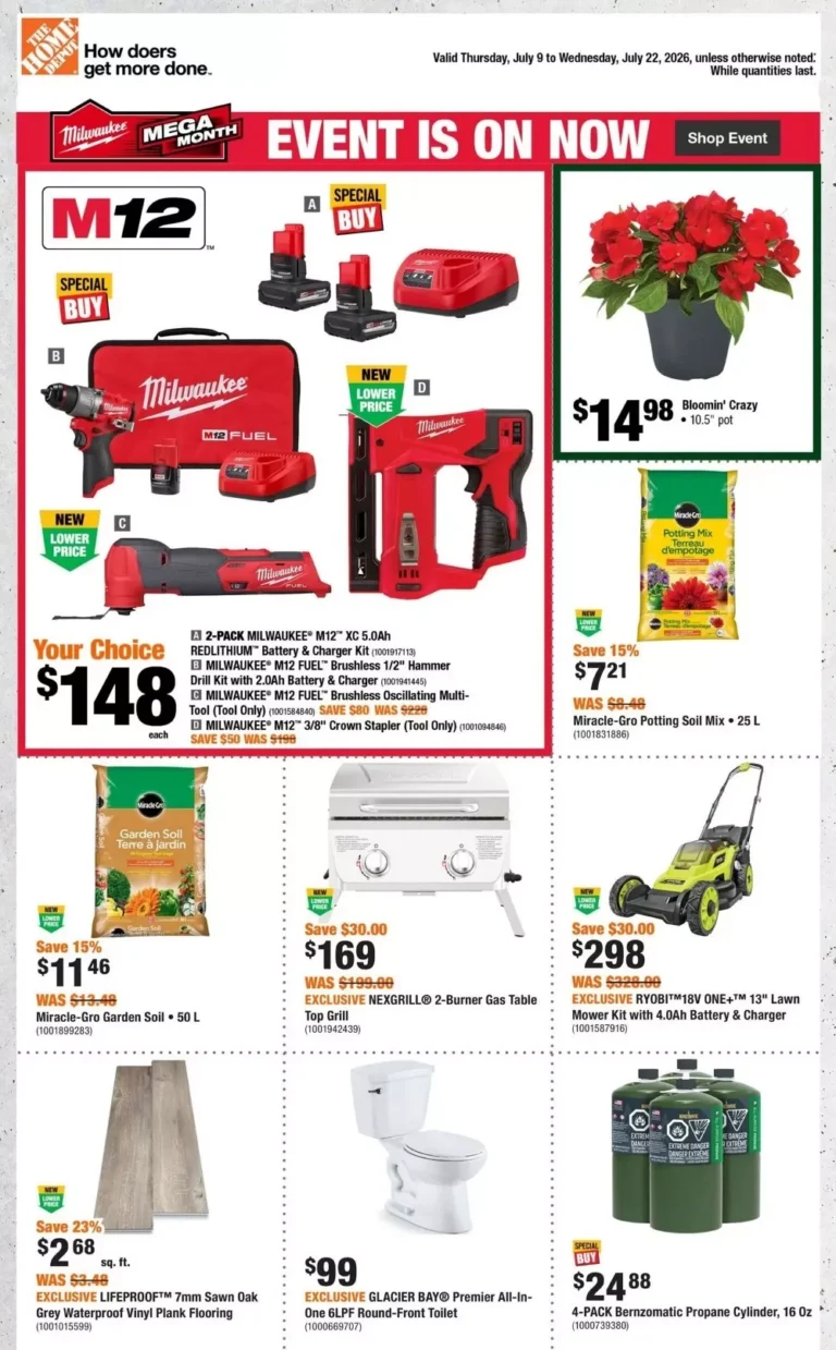 home depot flyer week-28