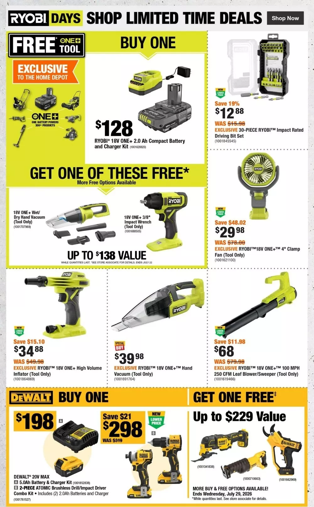 home depot flyer july 9 15 4