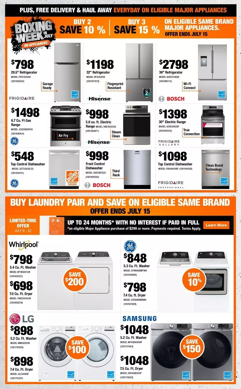home depot flyer july 9 15 6