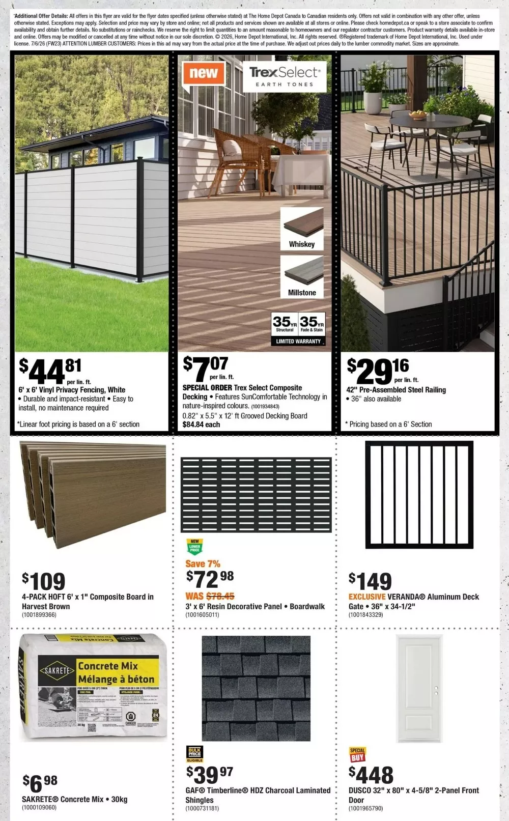 home depot flyer july 9 15 7